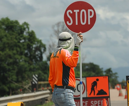 Road Work Traffic Management Plan