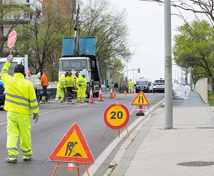 Traffic Management for Works on Roads
